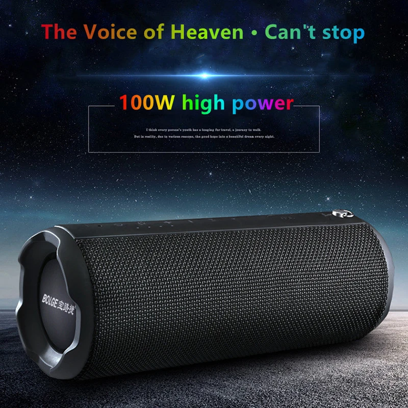 Bluetooth Speaker Waterproof 100w Bike Bluetooth Speaker Subwoofer