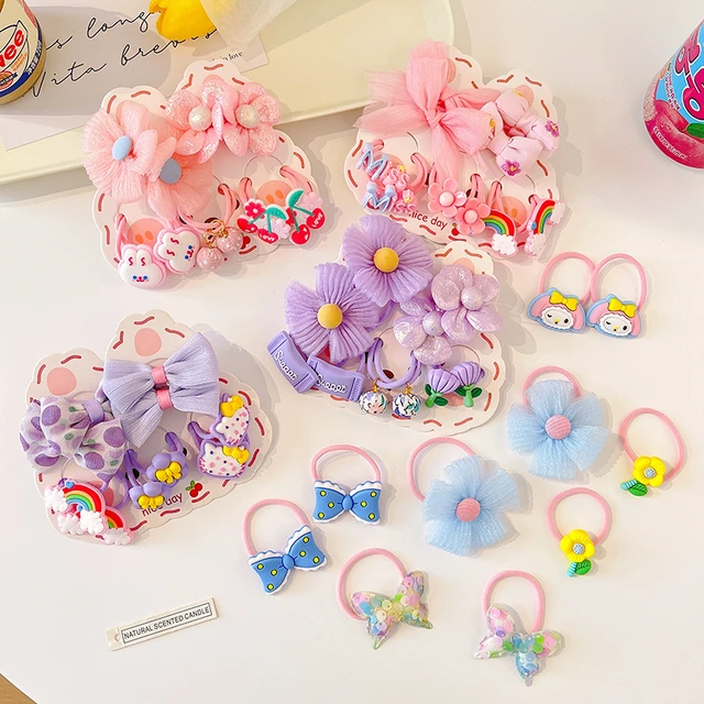 Kids Hair Accessories Bow Hair Tie  Hair Ribbons Accessories Girls - 20pcs  Baby - Aliexpress