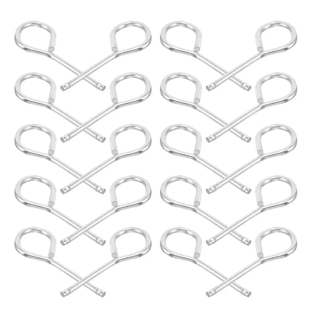 20 Pcs Fire Extinguisher Pins Metal Lock Pins Pull For Fire Safety Supplies Firefighting Tools Protection Equipment