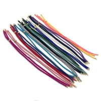 Collier en Nylon réglable, pendentif tressé fait à la main, 3MM, pour bricolage, accessoires de fabrication de bijoux, 10 pièces 6