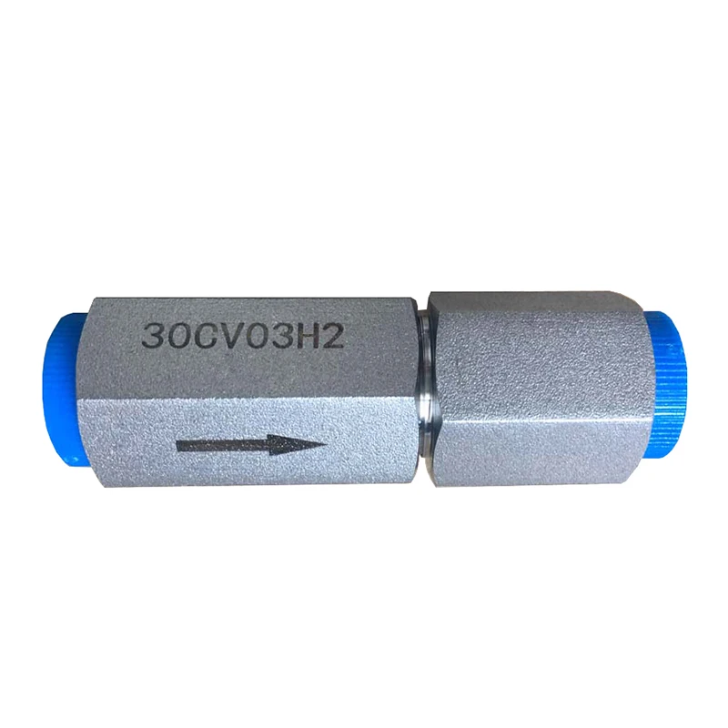 고압 단방향 밸브, 스테인레스 스틸 암나사 체크 밸브, 200Mpa, M20 * 1.5