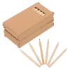 4 Boxes Multifunction Pencil Pupils Decorative Kids Pencils Wooden Color Accessories 3