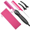 Hot Comb Hair Straightener Heat Pressing Combs Portable Ceramic Curling Iron for Hair Beard Wigs Wet and Dry Hair Styling Tools 1