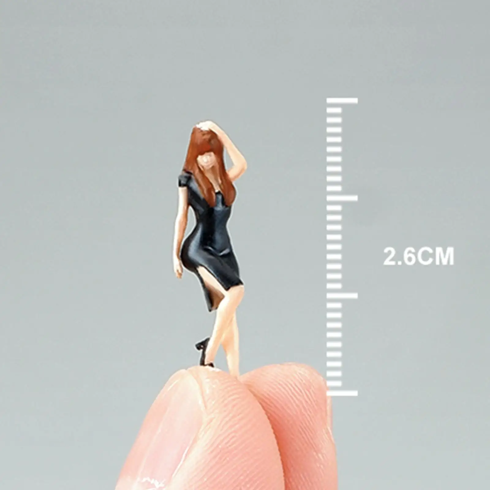 디오라마 레이아웃 DIY 장면 장 모델 피규어, 1/64 체중계