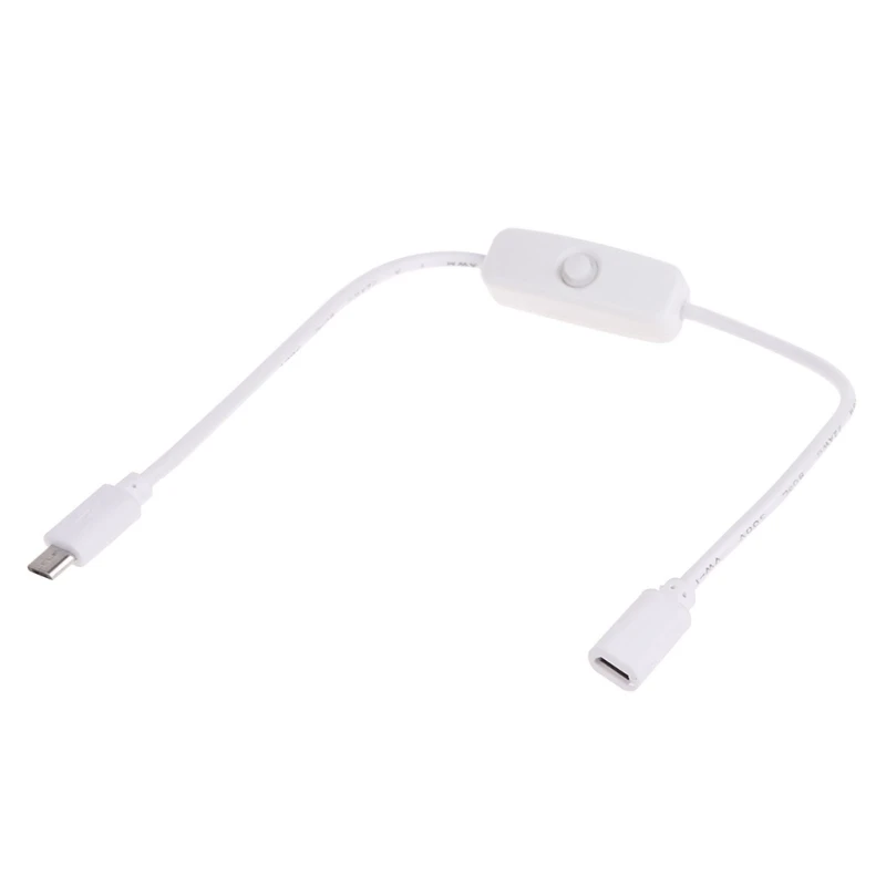 스위치 4개 및 안드로이드 휴대폰용 마이크로 USB 연장 케이블