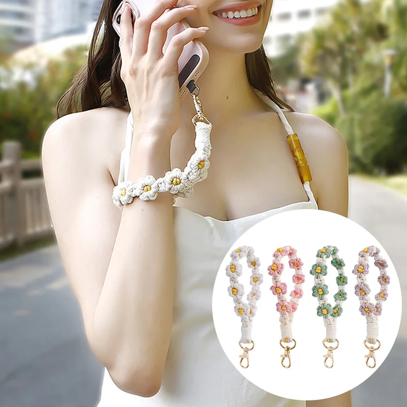 Un Portachiavi Da Polso Portachiavi Bracciale Portachiavi Bohémien Accessori Portachiavi Portachiavi Cinturino Da Polso Portachiavi Intrecciato