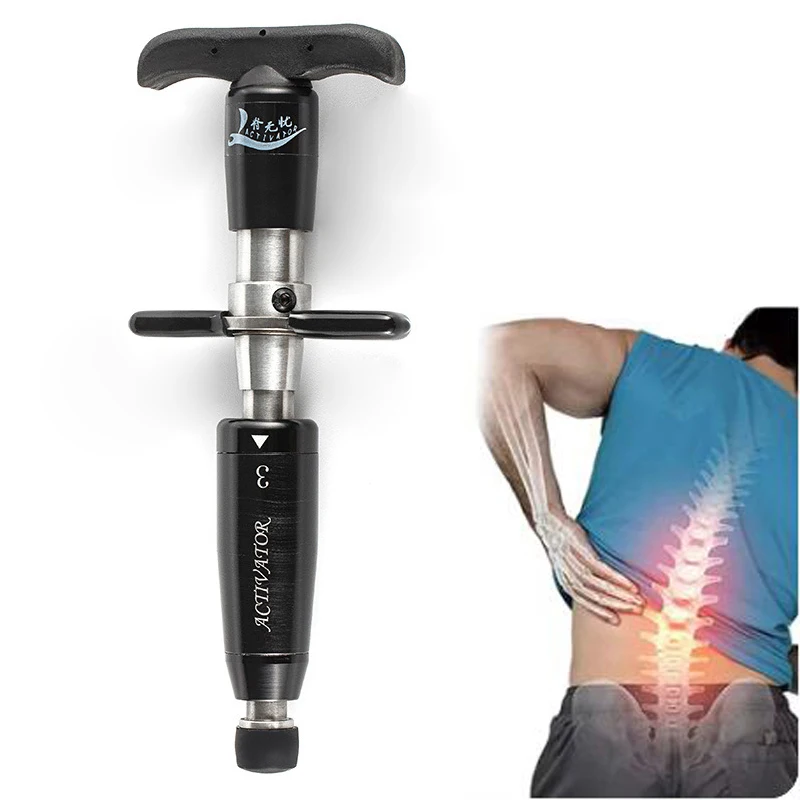 Excellent Three Force Adjustable Single Tips Chiropractic Activator Chiropractic Manual Adjustment Tools for Chiropractic Use