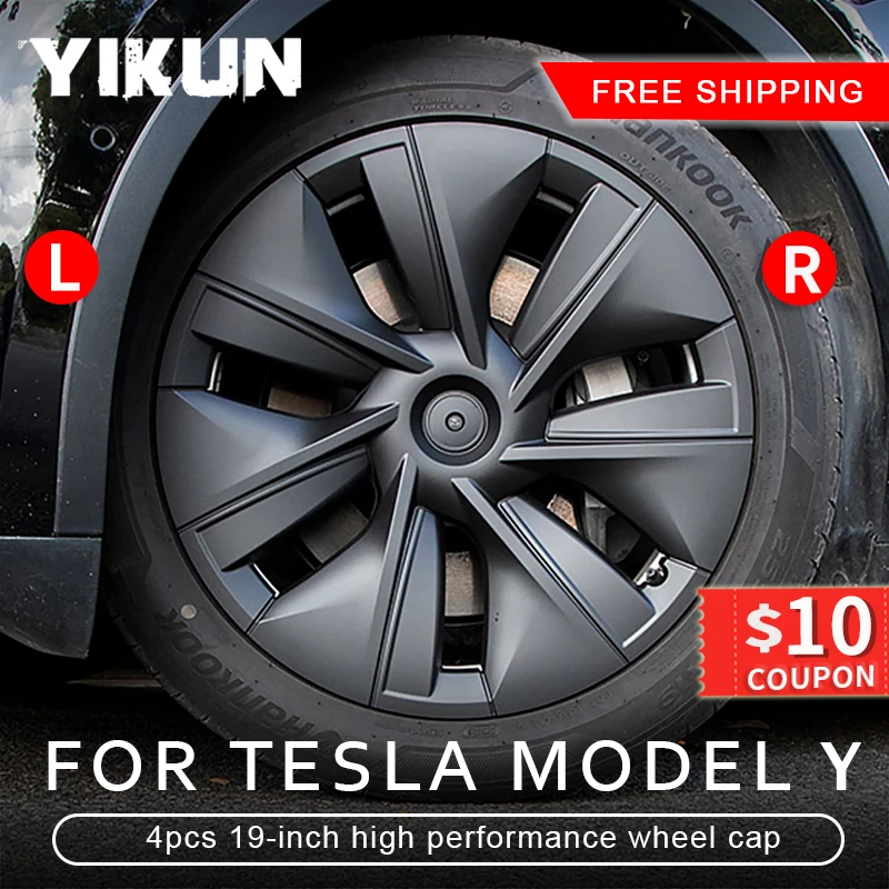 4PCS Wheel Cap Replacement Hubcap 19Inch Automobile Hubcap Full Rim