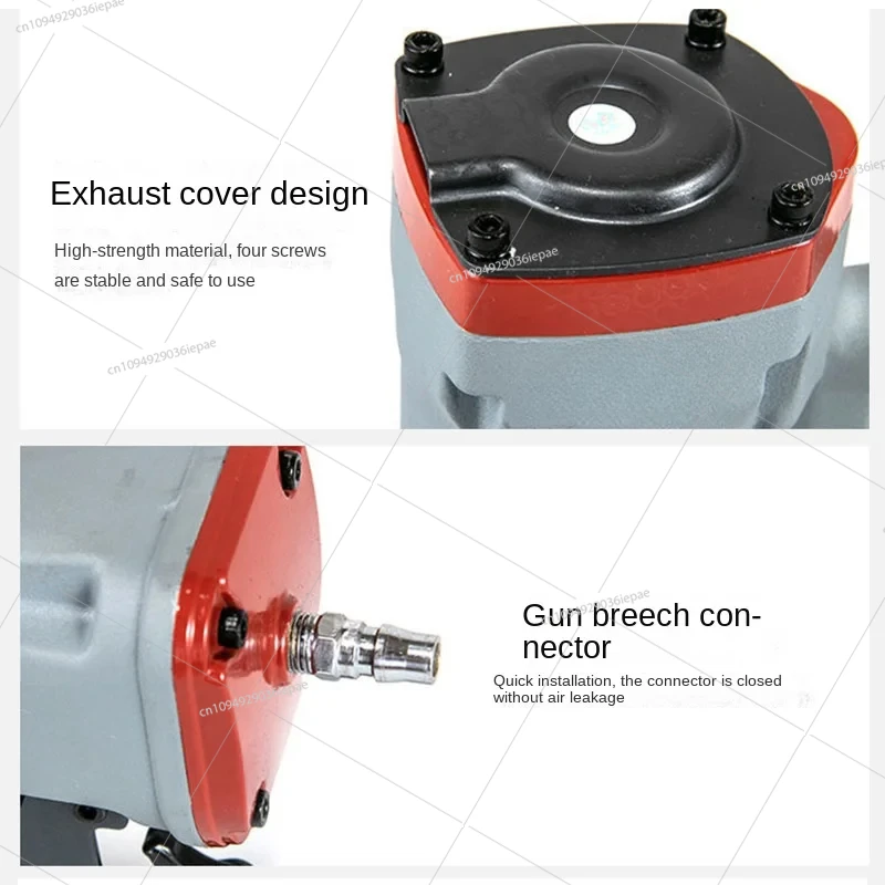 18-64MM length ST64 pneumatic steel nail gun 50 steel volumn cement nail gun line groove
