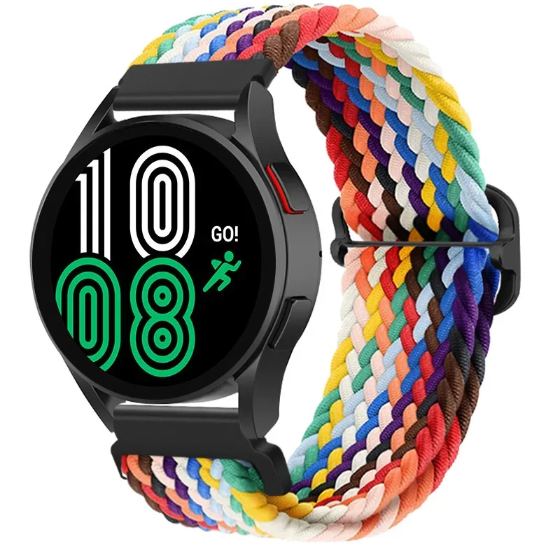 Nylon Elastic Braided Solo Loop Strap - 20mm/22mm