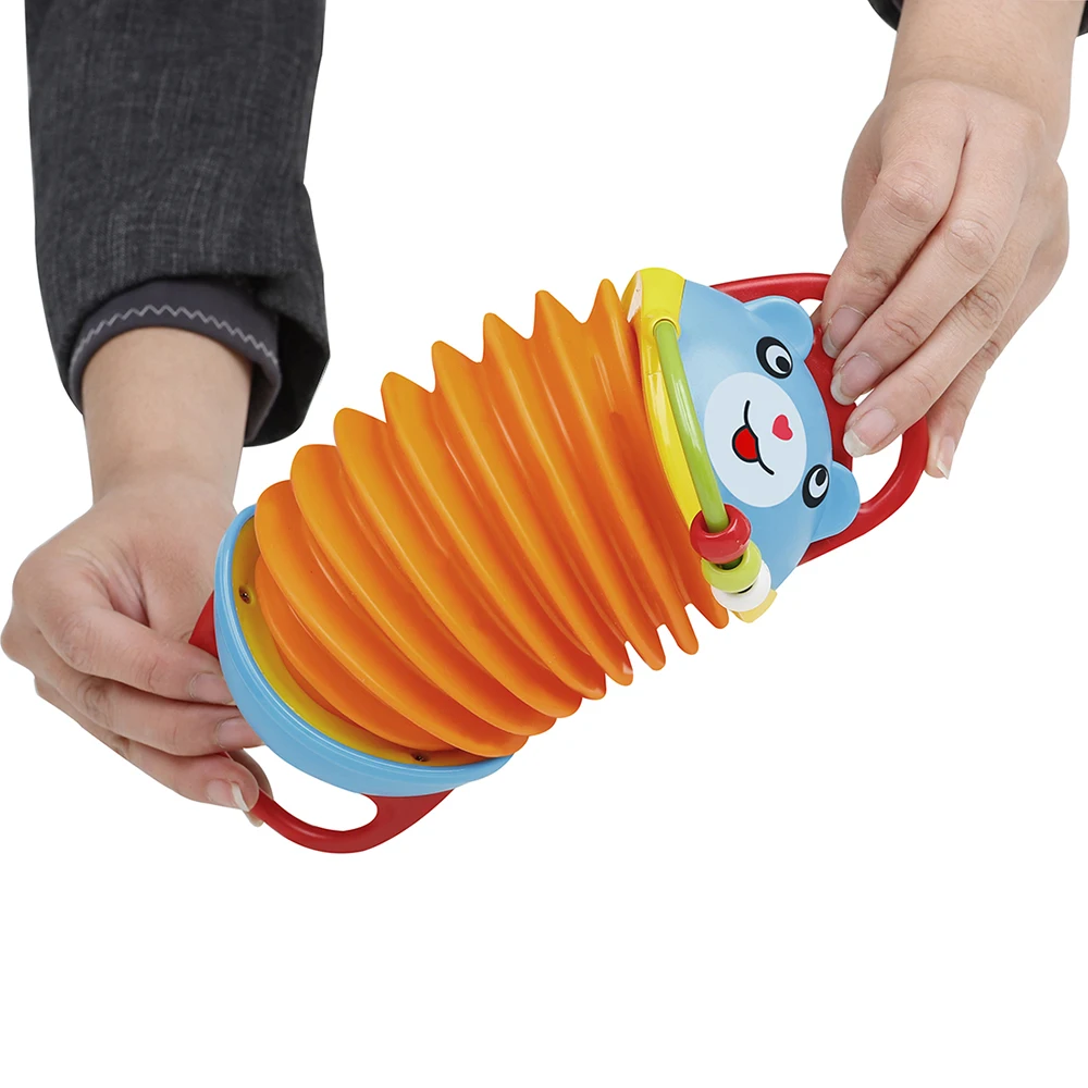 M MBAT Orff Small Accordion Children's Early Learning Educational Musical Instruments Bear Orff Accordion Children's Music Toys