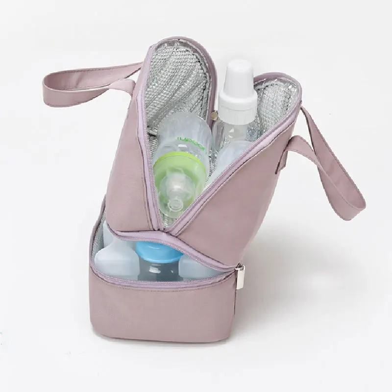 Insulation Bag Milk Storage Breastfeeding Milk Insulation Breast Pump Maternity Cooler Double Layer Fresh Preservation Bag 5