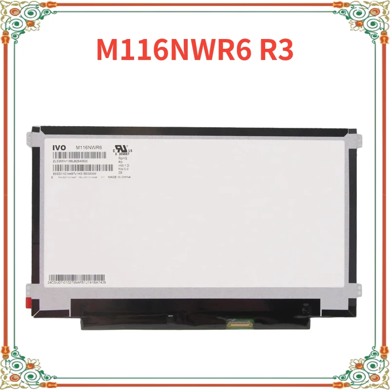 

M116NWR6 R3 fit M116NWR6 R0 M116NWR1 R5 R7 R8 B116XTN02 .2 .3 N116BGE-EA2 B116XTN02.1 30PIN eDP Left+right holder LCD LED Screen