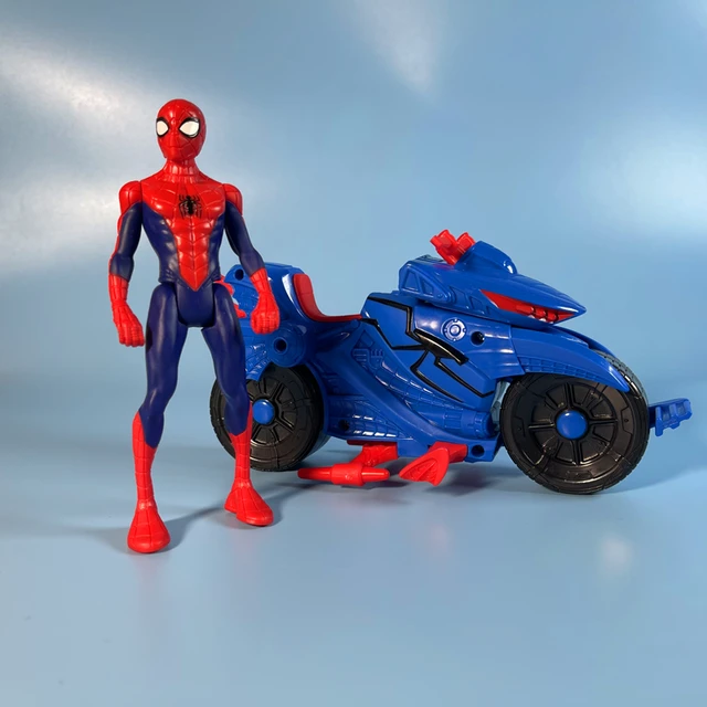 Marvel Spider-Man, Spider-Mobile, véhicule avec figurine Miles