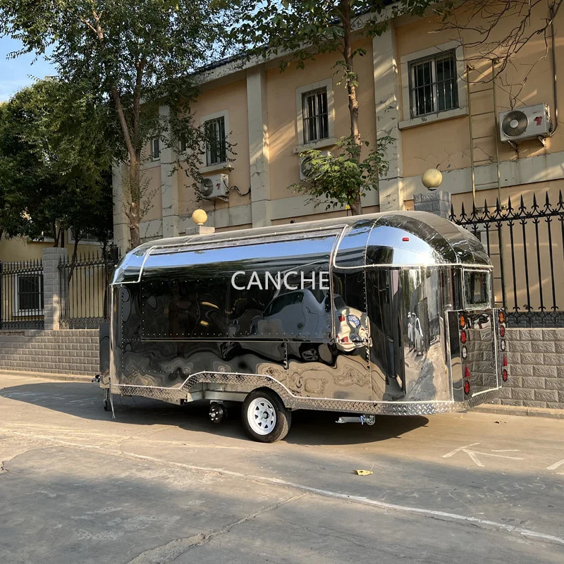 Food Truck for fast food hot dog cart Commercial mobile wagon for