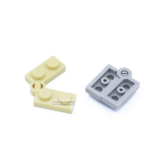 Marumine 1x2 Hinge Plate 1x4 Swivel High-Tech Changeover Catch 20PCS MOC Brick Building Block Parts Accessories 73983 2429 2430 6