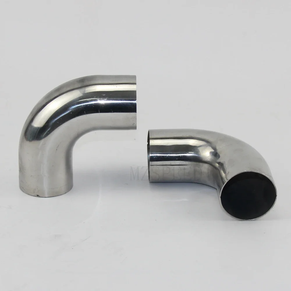 19/25/32/38/51 mm Stainless Steel 304 OD Elbow 90 Degree  Welding Elbow Pipe Connection Fittings 32mm 38mm od sanitary butt weld 90 degree elbow bend pipe 304 stainless steel car exhaust pipe muffler welded pipe 51