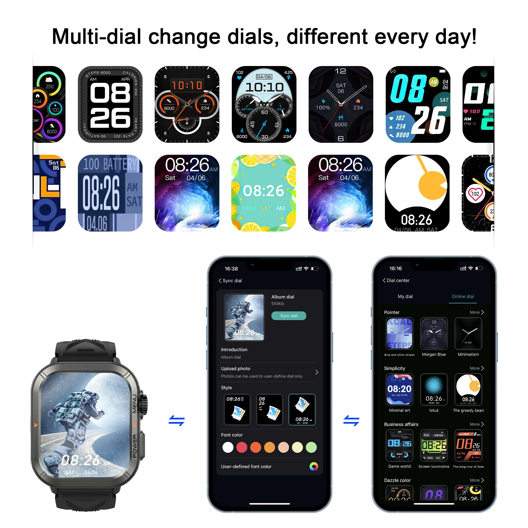 Blackview W30  ȭ (/̾) ߿  Ʈġ, 1.91 ġ, 24 ð ɹڼ ,  