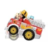 Junior Mickey Minnie Mouse 9" RC Remote Control Bakeshop Cruiser Vehicle Fire Truck Control Remote Car Children Toys Model 1 Pc 5
