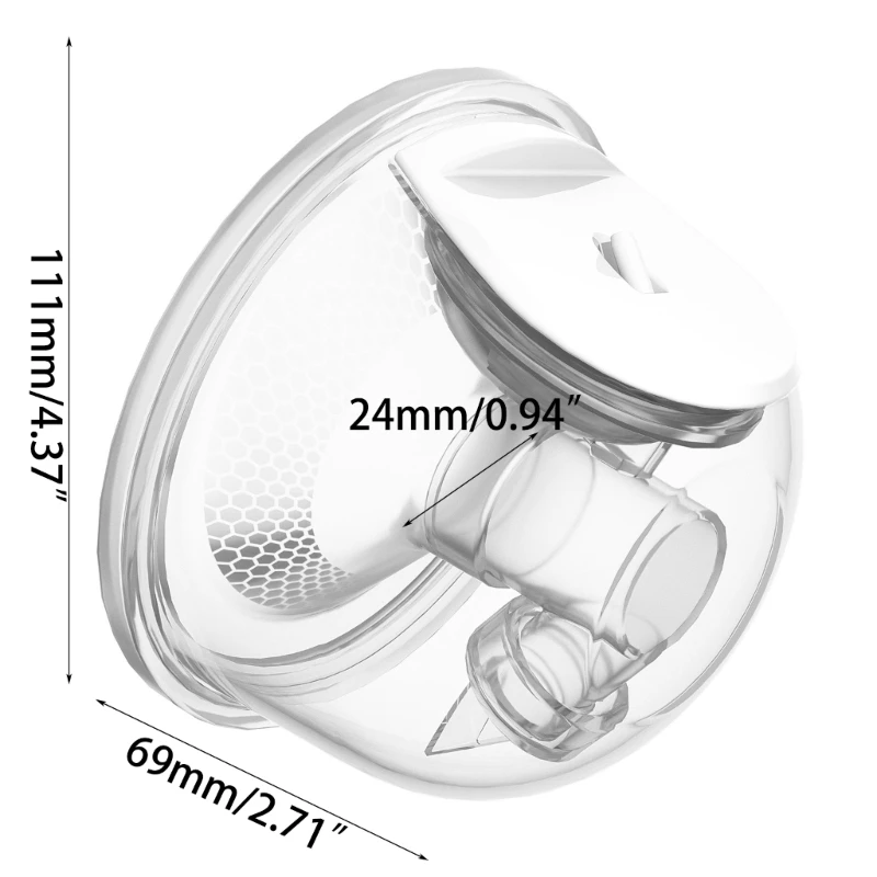 K1MA Intelligent Double Electric Breast Pump Hands-Free Milk Suction Device Anti-reflux Milk Collector for Nursing Moms