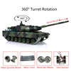 Heng Long 1/16 7.0 Upgraded Leopard2A6 RC Tank 3889 W/ 360° Turret Barrel Recoil Ready to Run Model TH17582 1