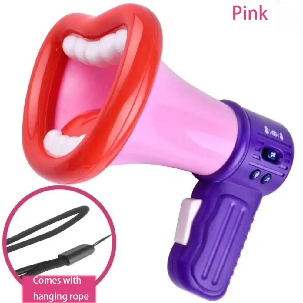 Compact Handheld Voice Changer with Recording and Prank Features