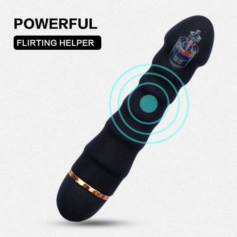 Realistic Rabbit Vibrator Silicone G-spot Clitoral Stimulator_voghion.com