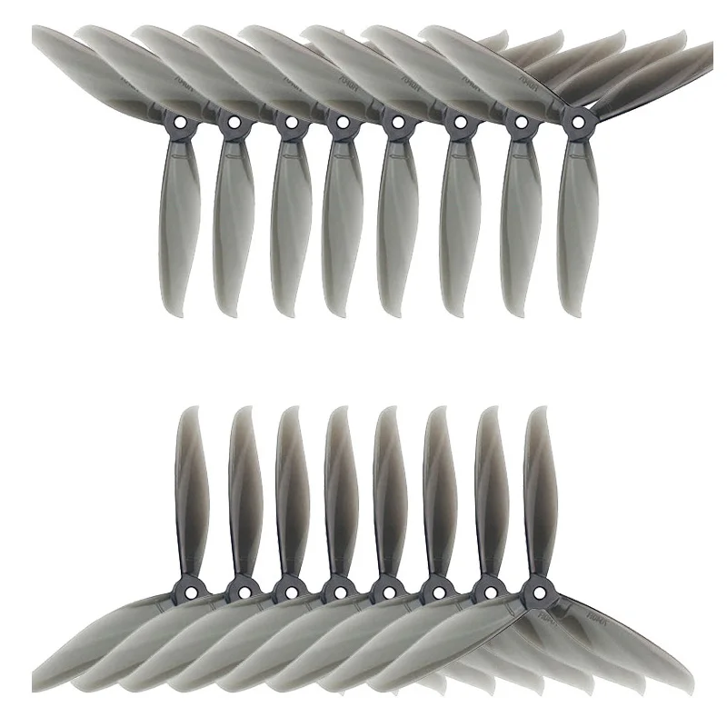 

8 pairs High Quality 7040 7 Inch 3 Blade/ tri-blade Propeller 8 CW 8 CCW for RC Drone FPV Racing Freestyle DIY Accessories Parts