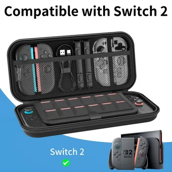Ultimo custodia protettiva rigida da viaggio portatile Switch 2 Custodia da trasporto protetta per accessorio console