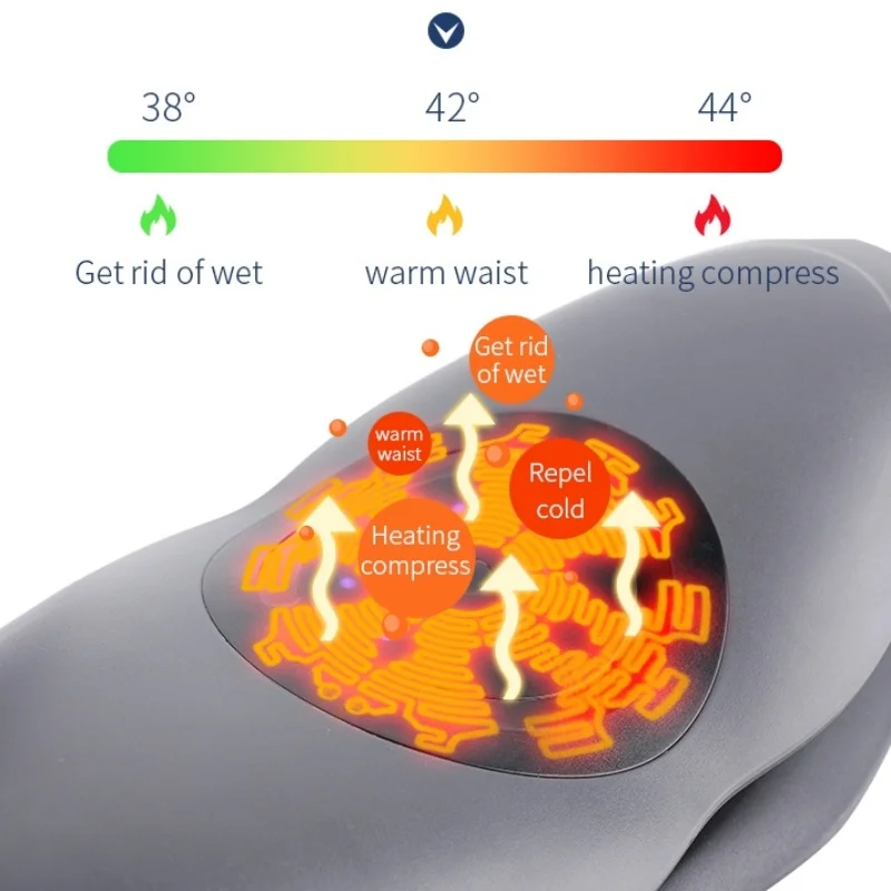 Lumbar Massager Waist Traction Device for Back Pain Relief