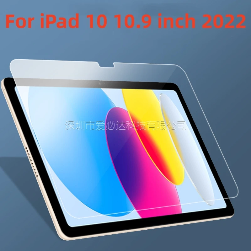 프리미엄 태블릿 풀 커버 강화 유리 스크린 보호대 필름, ForiPad 10, 10.9 인치 2022 스크린 보호대 필름