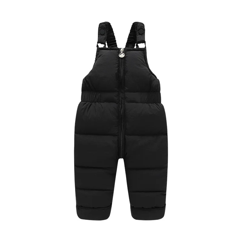 Girls Pants Boys Pants Girls Trousers Kids Pants Kids Jumpsuit Children Autumn Winter Down Pants Thicken Warm Boys Girls Rompers Baby Down Trousers Kids Casual Trousers 1-5 Years
