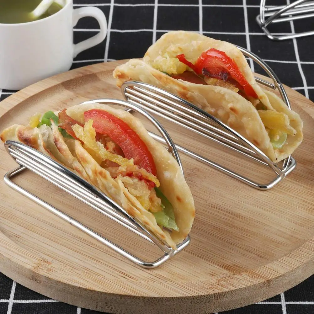 Taco-Holder-Non-stick-Sturdy-Burrito-Stand-Stainless-Steel-BPA-free ...
