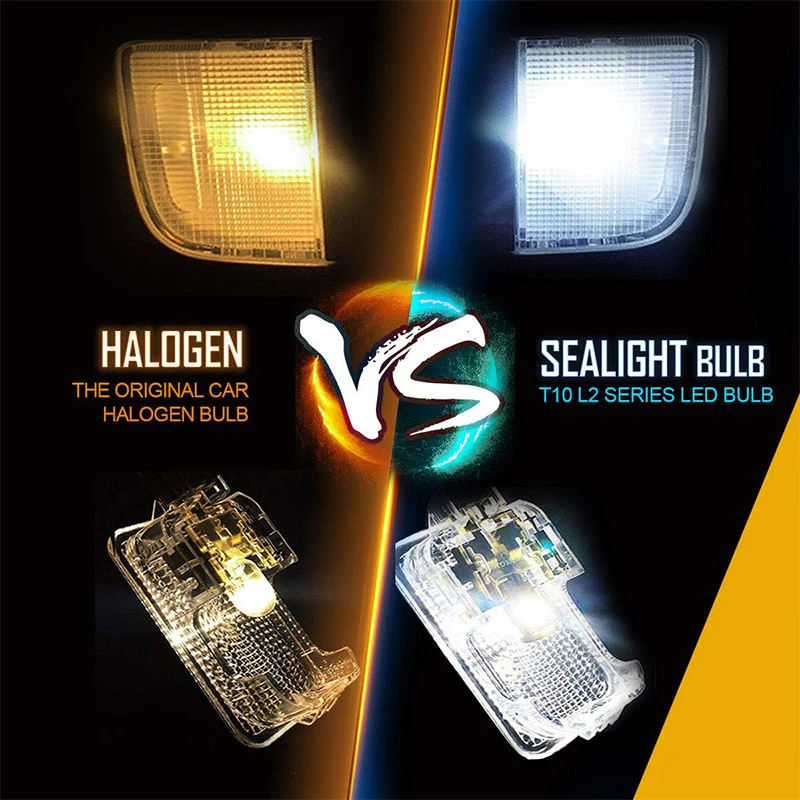 10 Bombillas LED T10 (W5W) 6000K Blanco Frío Para Coche | Compatible Con 168, 194, 2825 | Para Luces Interiores Y Exteriores