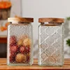 Airtight Containers for Food Glass Pots Airtight Lids Transparent Boxes for Storage Box Mason Jar Sealed glass jars with lids 3