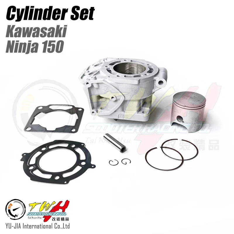 

Durable OEM ODM NINJA ZX150 Motorcycle Ceramic Cylinder Kit For KAWASAKI