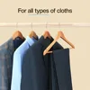 Premium Wooden Hangers Durable Non Slip Coat Hangers Heavy Duty Natural Solid Wood Hanger Clothes Storage Hangers Swivel Hooks 2