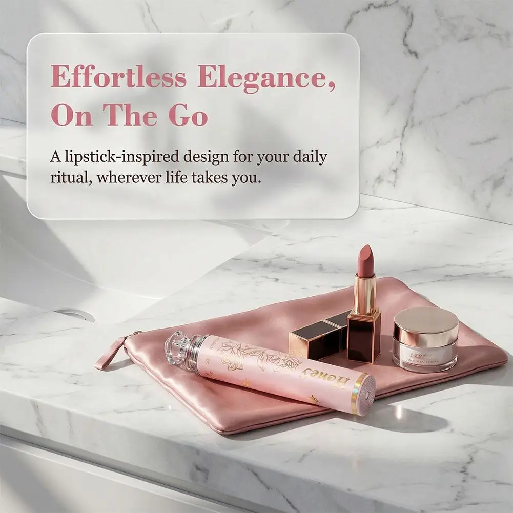 럭셔리 립스틱 스타일 부드러운 헤어 접이식 칫솔 휴대용 여행 칫솔 선물 상자 다양한 사양 1개/3개