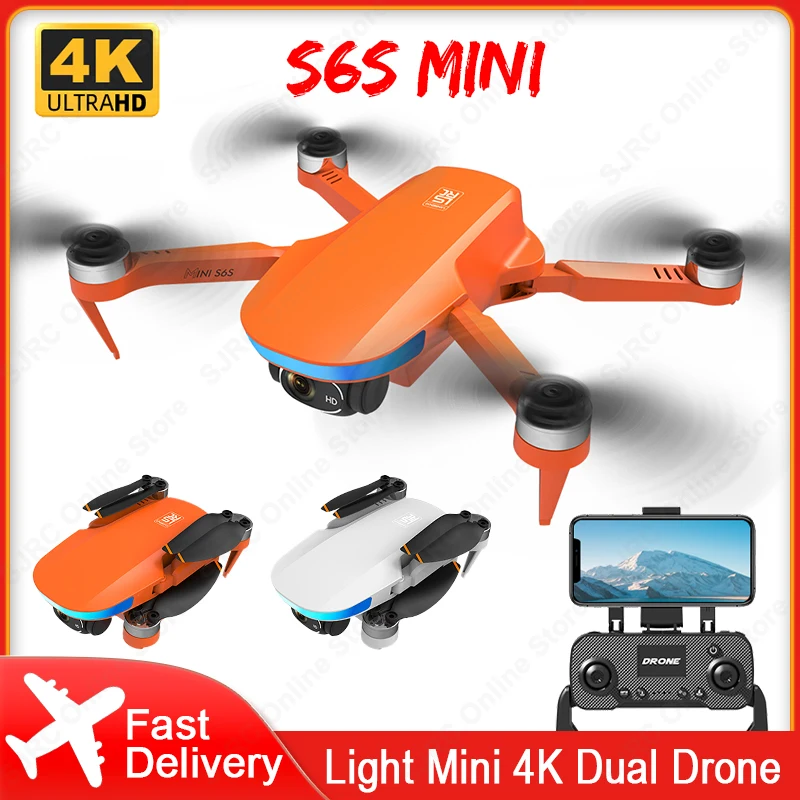 S6S 미니 드론, 전문가용 4K 카메라, 5G 와이파이, GPS 드론, 브러시리스 모터, 접이식 RC 쿼드콥터, VS L900