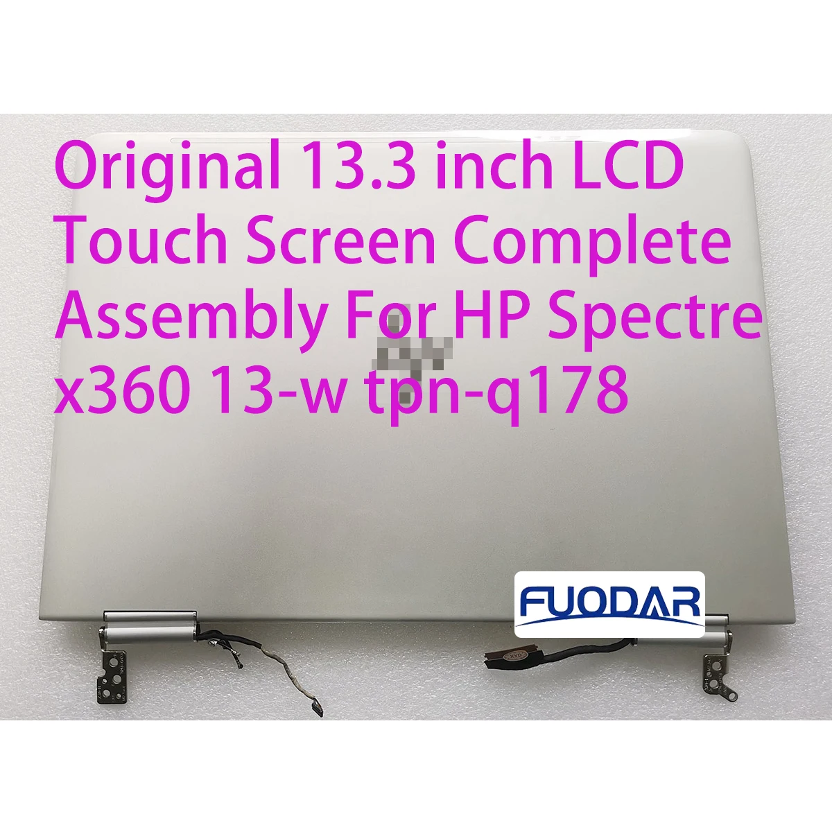 

Original 13.3 inch LCD Touch Screen Complete Assembly For HP Spectre x360 13-w tpn-q178