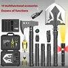 Outdoor Survival Shovel with Axe Multi Functional Camping Tactical Folding Shovel Tactical Folding Shovel Survival Equipment 1