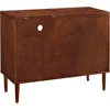 Everett Mid-Century Modern Media Console, Mahogany 3