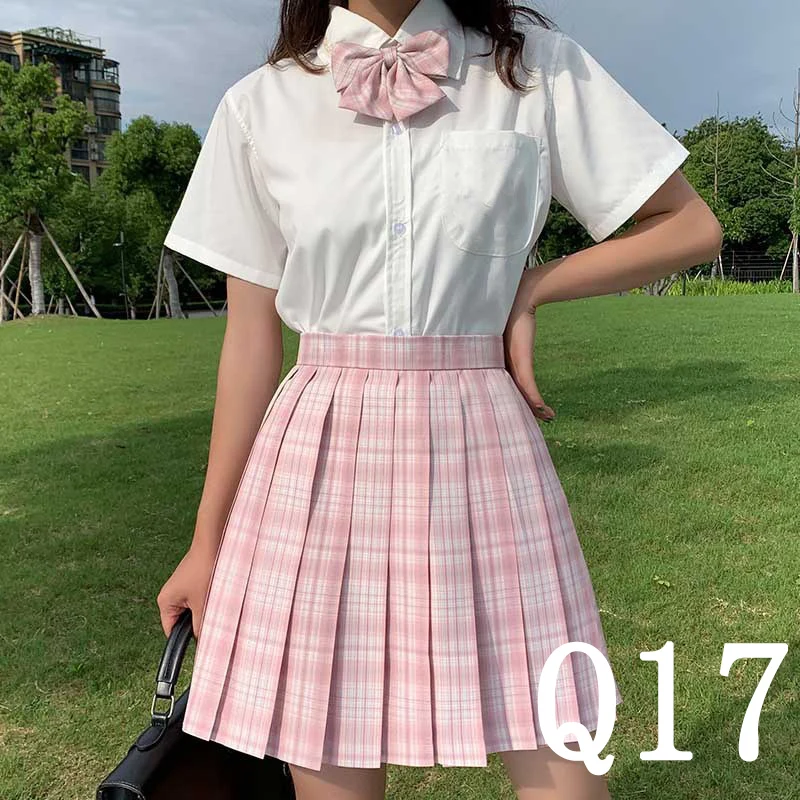 plaid skirt New Korean version of pleated skirt 2022 high waist summer women's skirt sexy plaid mini skirt dance skirt brown skirt