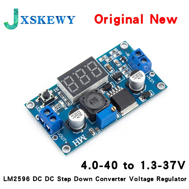 Lm2596 Dc Dc Step Down Converter Regolatore Di Tensione Display A Led Voltmetro 4.0 ~ 40 A 1.3-37V Buck Alimentatore Regolabile