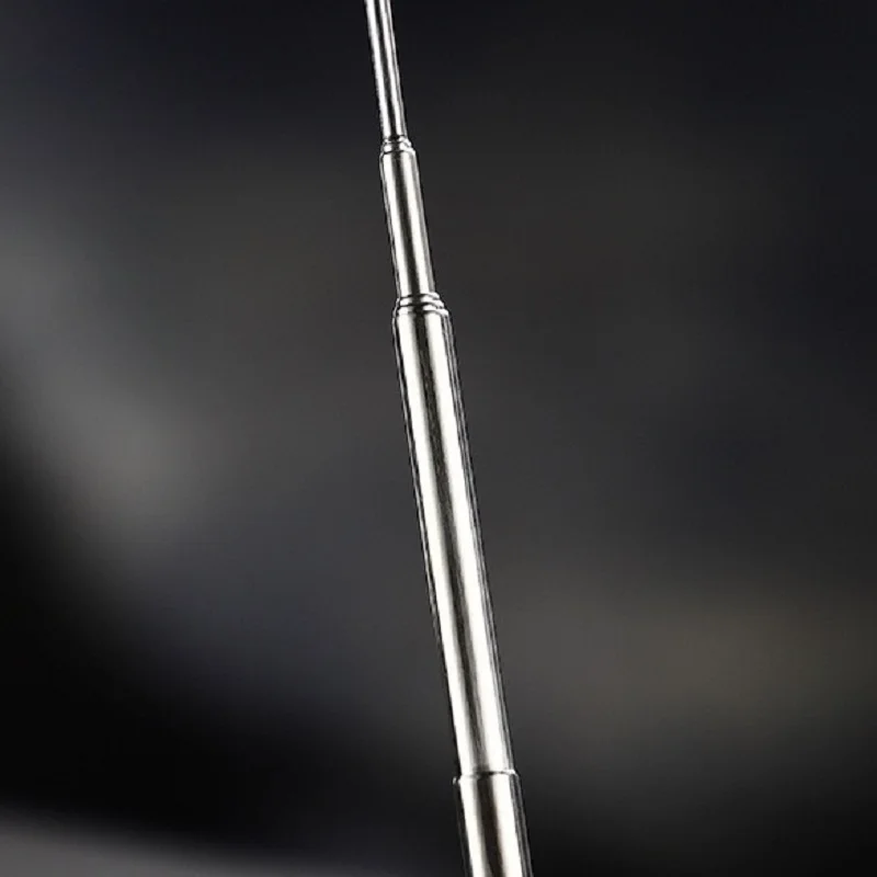 1pcs Stainless Steel Retractable Bar Spoon Bartender Cocktail Mixing Spoon Telescopic Extendable Long Pocket