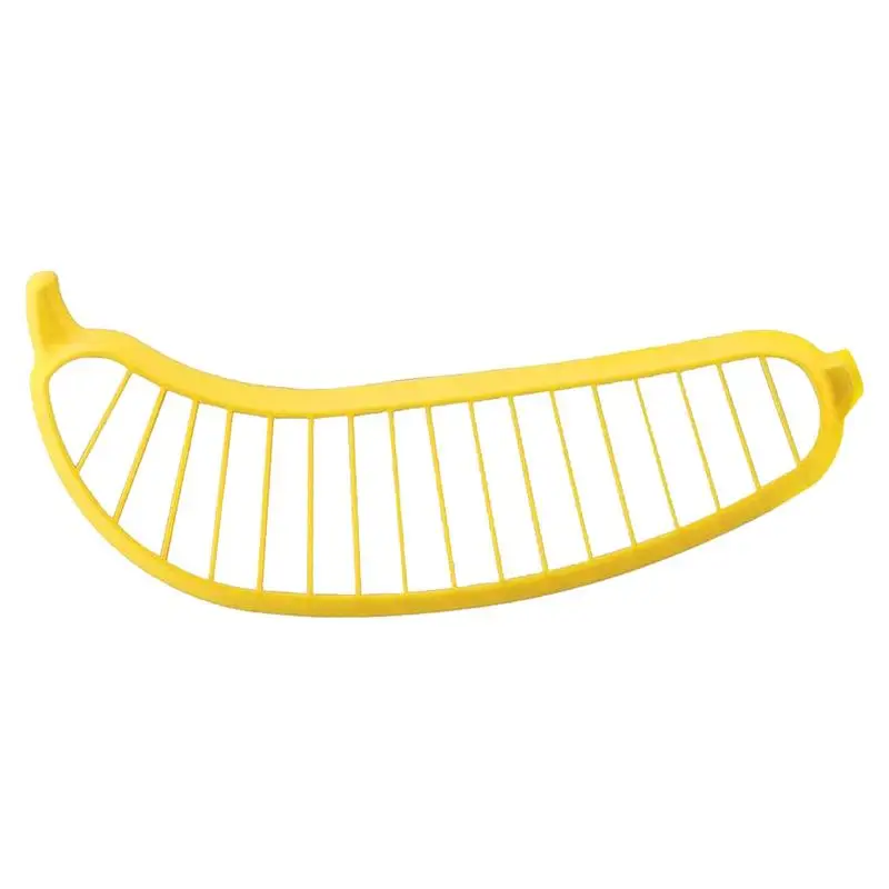 

Banana Slicer Cutter Banana Chopper Kitchen Tools Cooking Cut Plastic Banana Fruit Vegetable Tools Salad Maker Home Accessories