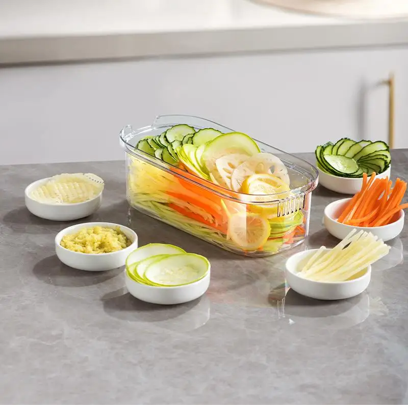 Kitchen Vegetable Slicer Potato ater Home Use Multi-Function Carrot Cucumber Sedder Tool Set for Cooking And Cleaning