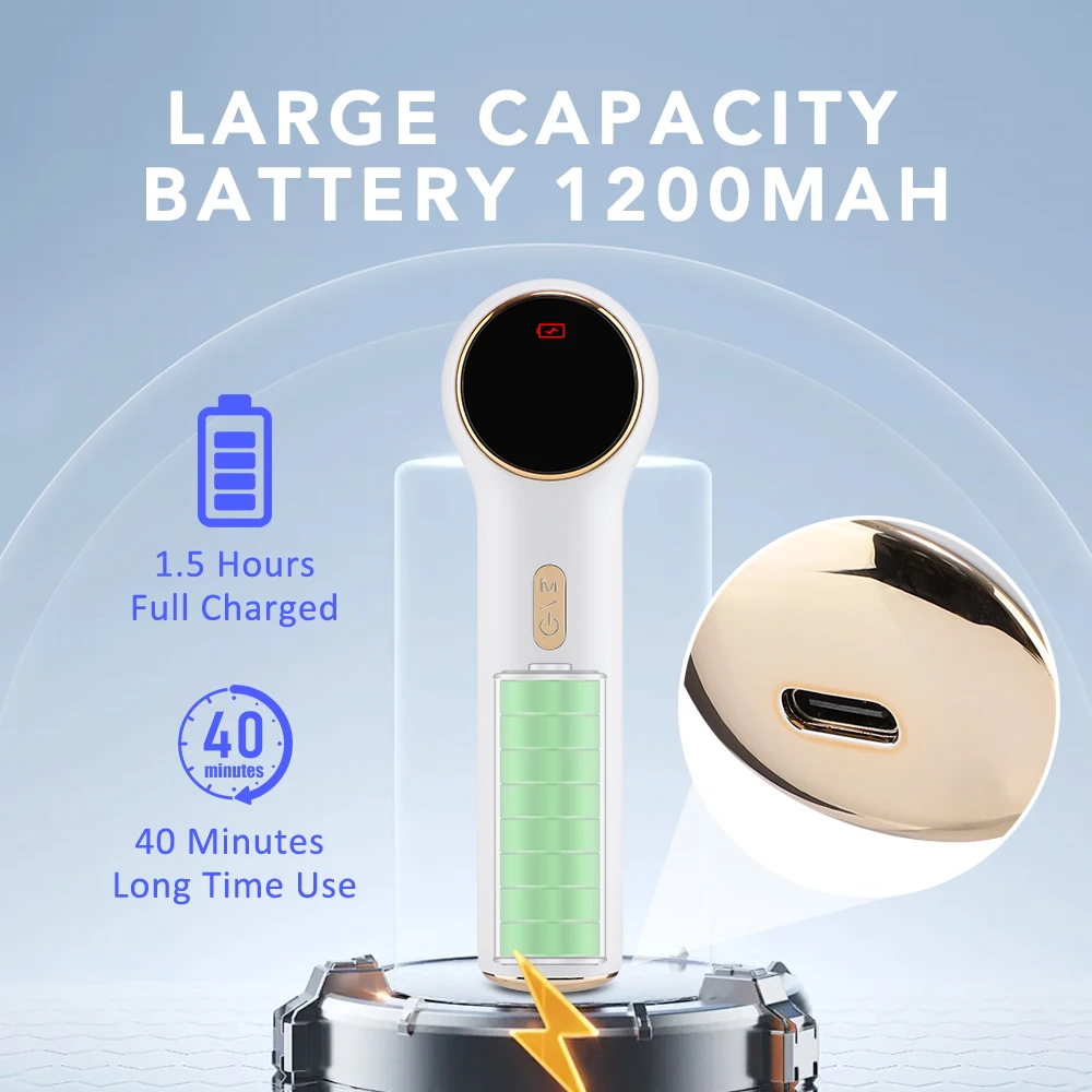 Electric Hot and Cold Facial Beauty Device Facial Hammer Skin Care Rejuvenation Ice Compress Beauty Instrument for Pore Tighten