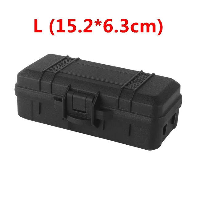 Tactical Storage Box Two Size Outdoor Multifunction Versatile Laser Protective EDC Medicine Flashlight Waterproof Storage Case 5