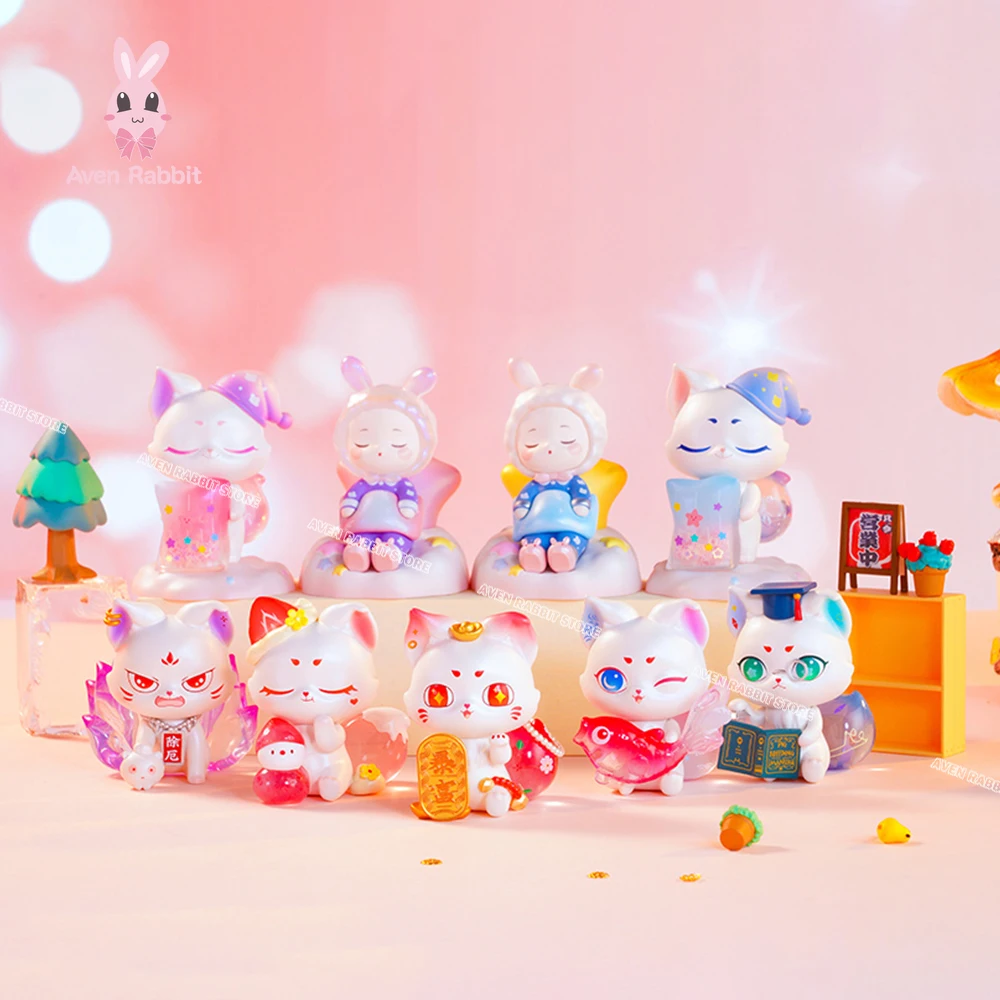 Kori Little Fox Magic Wish Blind Box Toys Mystery Box Mistery Figure Caja  Misteriosa Surprise Box Kawaii Toy Model Birthday Gift - Action Figures -  AliExpress